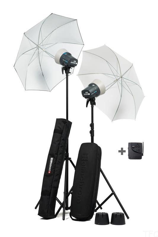 Elinchrom D-Lite RX ONE 2x Head Umbrella