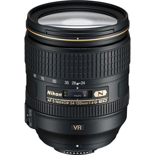 Nikon AF-S NIKKOR 24-120mm f/4G ED-N VR Lens