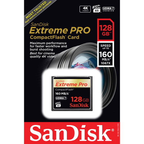 SanDisk 128GB CF Extreme Pro