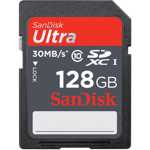 SanDisk 128GB SDXC Memory Card Ultra