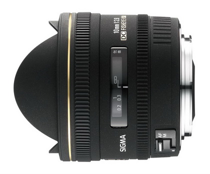 Sigma 10mm F2.8 EX DC HSM Fisheye