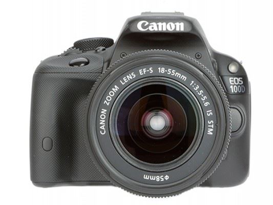 Canon EOS 100D with 18-55 IS STM