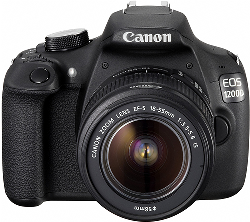 Canon EOS 1200D with 18-55 IS II lens